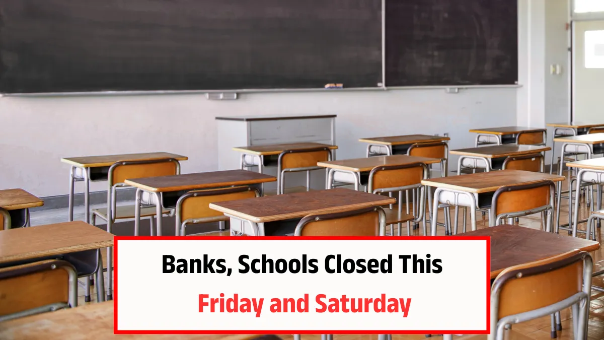 Closed on Friday and Saturday