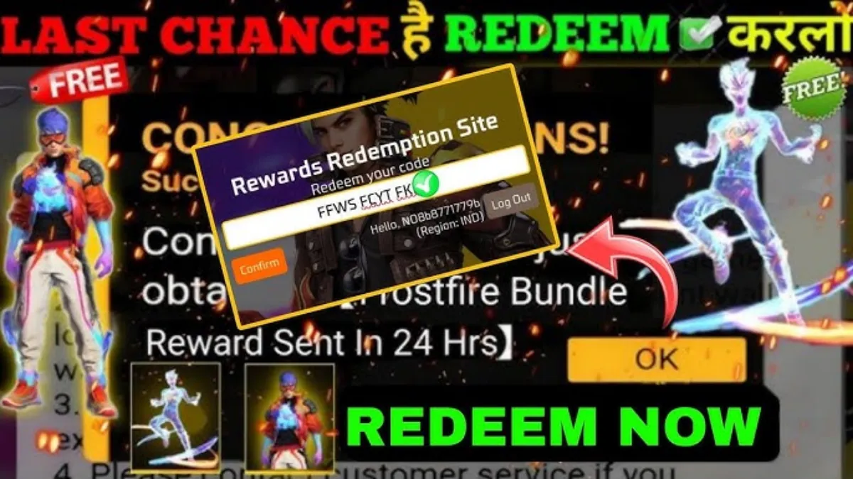 Garena Free Fire Max Codes for June 28
